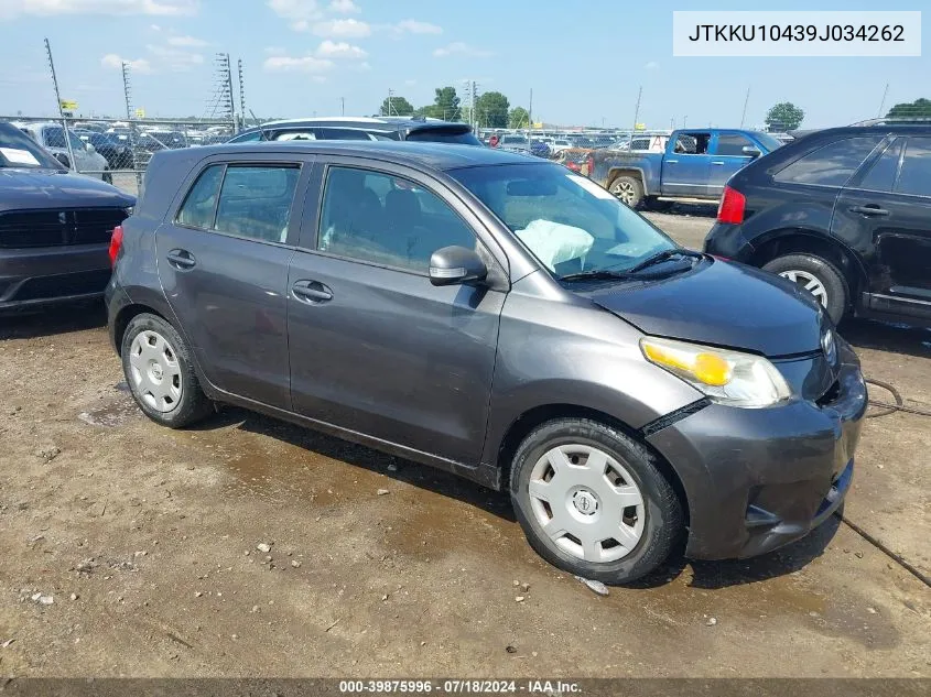 2009 Scion Xd VIN: JTKKU10439J034262 Lot: 39875996