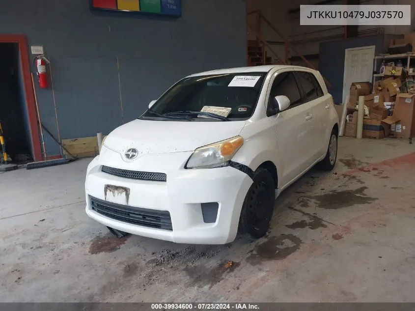 2009 Scion Xd VIN: JTKKU10479J037570 Lot: 39934600