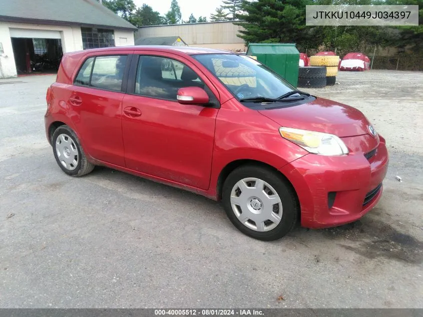 JTKKU10449J034397 2009 Scion Xd