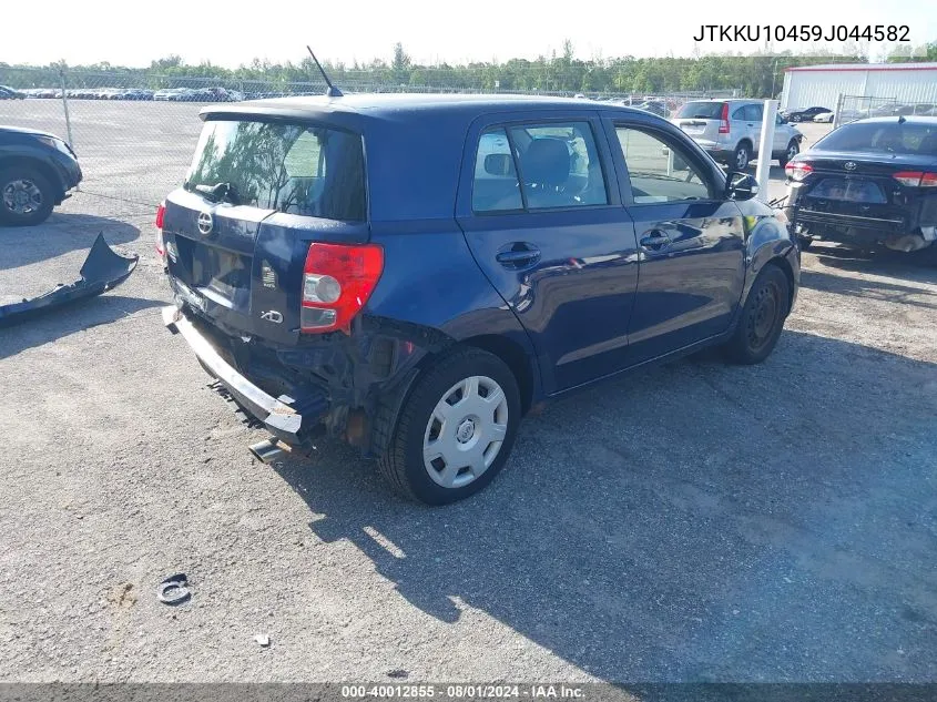 2009 Scion Xd VIN: JTKKU10459J044582 Lot: 40012855