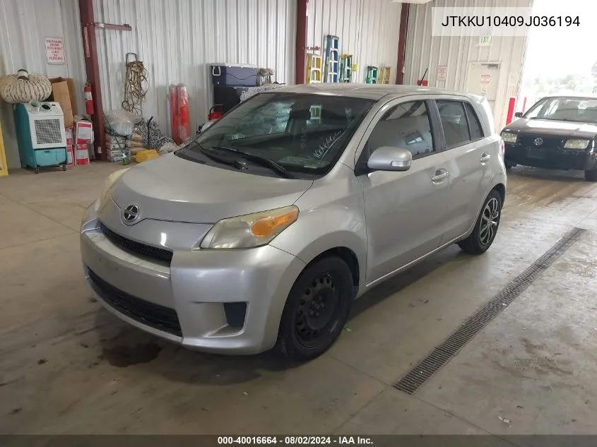 2009 Scion Xd VIN: JTKKU10409J036194 Lot: 40016664