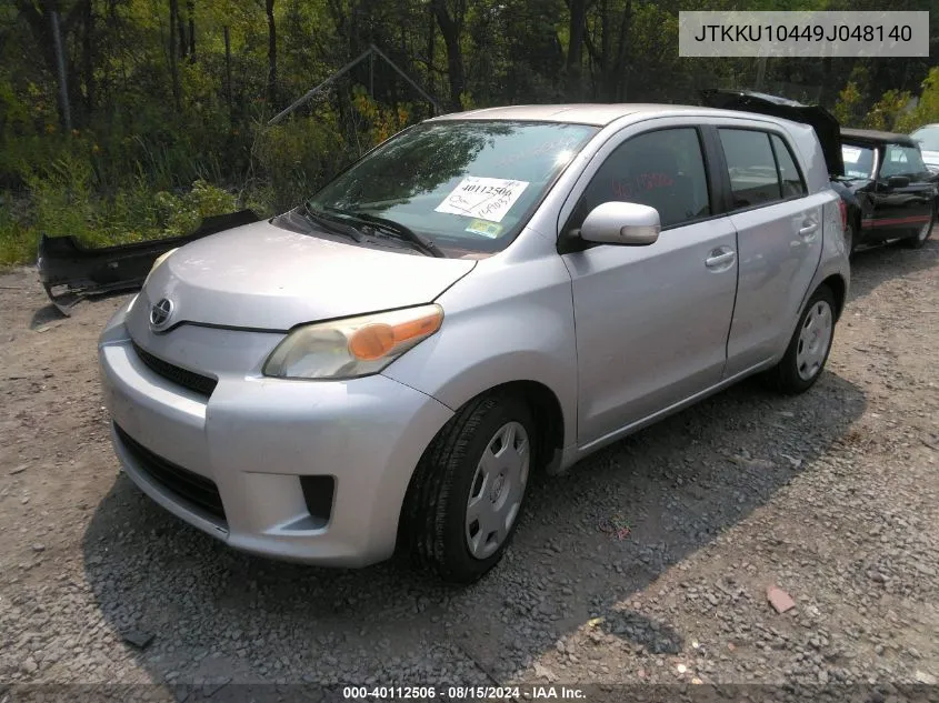 2009 Scion Xd VIN: JTKKU10449J048140 Lot: 40112506