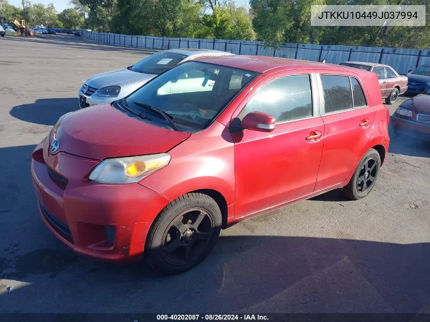 2009 Scion Xd VIN: JTKKU10449J037994 Lot: 40202087