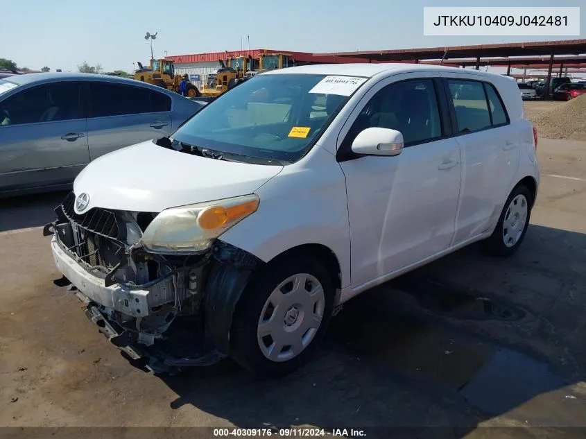 2009 Scion Xd VIN: JTKKU10409J042481 Lot: 40309176