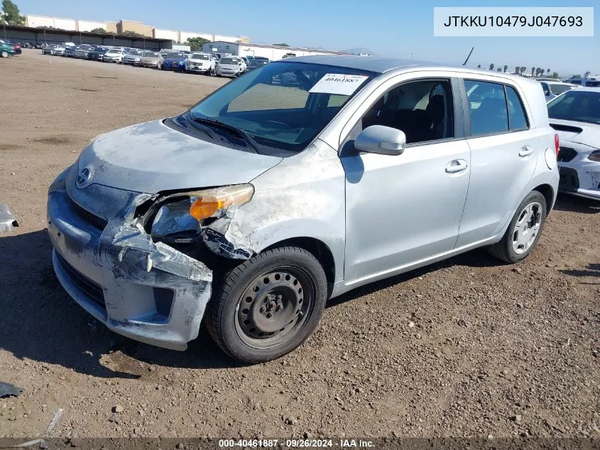 2009 Scion Xd VIN: JTKKU10479J047693 Lot: 40461887