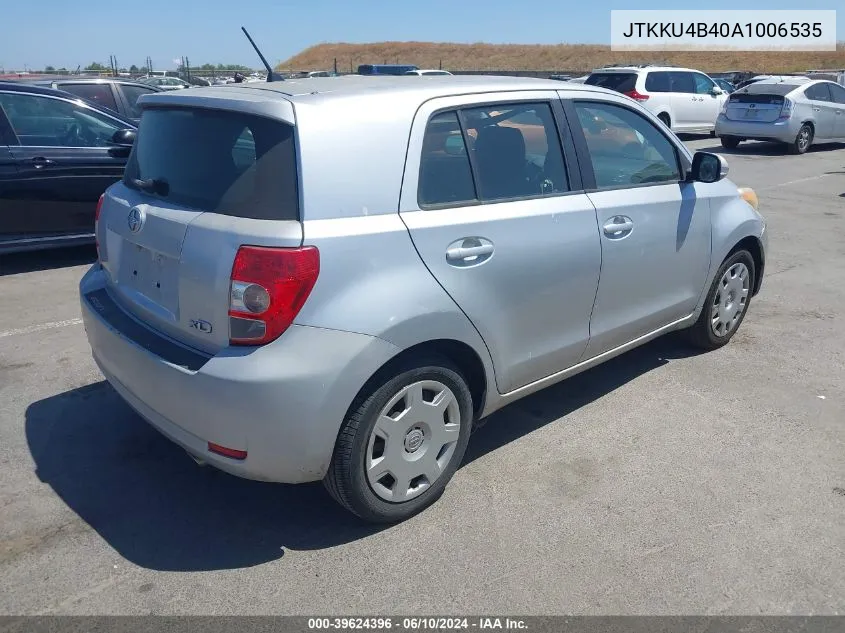 JTKKU4B40A1006535 2010 Scion Xd