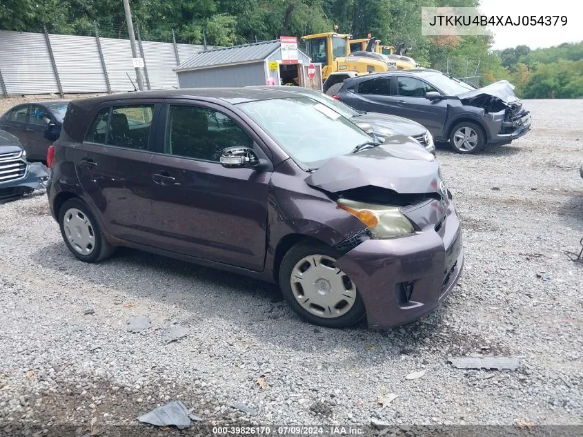 2010 Scion Xd VIN: JTKKU4B4XAJ054379 Lot: 39826170