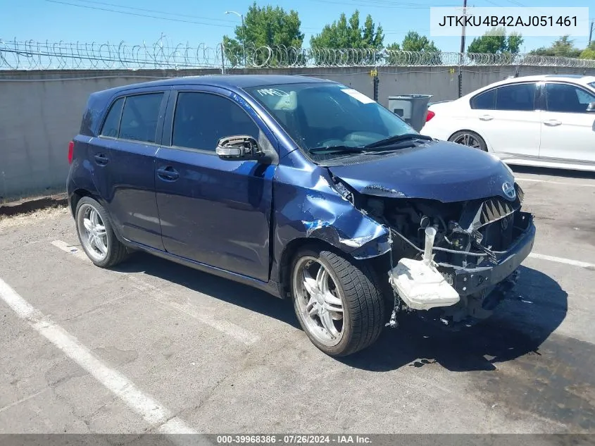 2010 Scion Xd VIN: JTKKU4B42AJ051461 Lot: 39968386