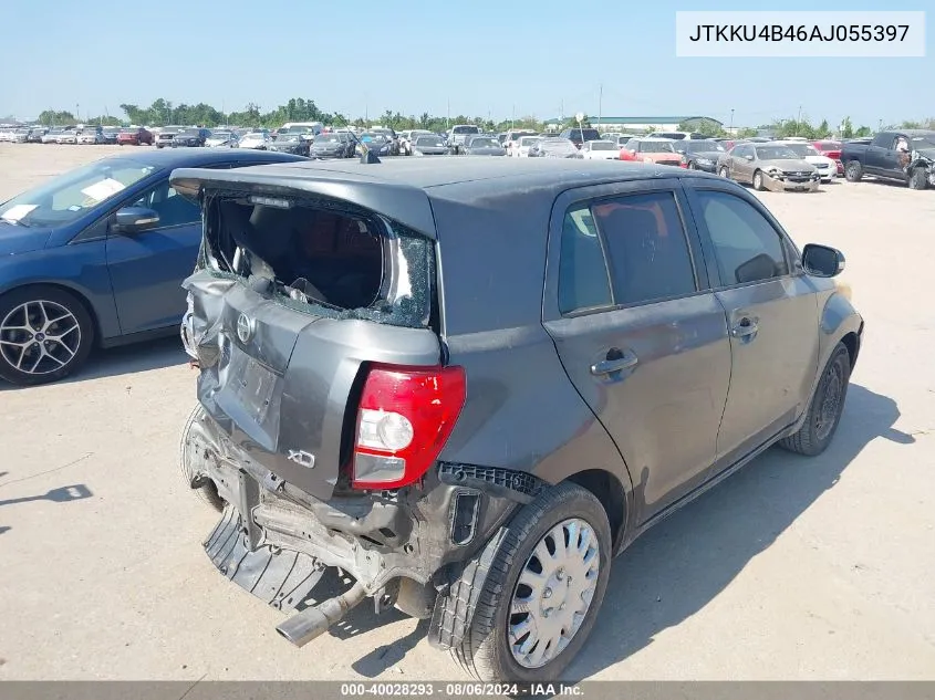 2010 Scion Xd VIN: JTKKU4B46AJ055397 Lot: 40028293