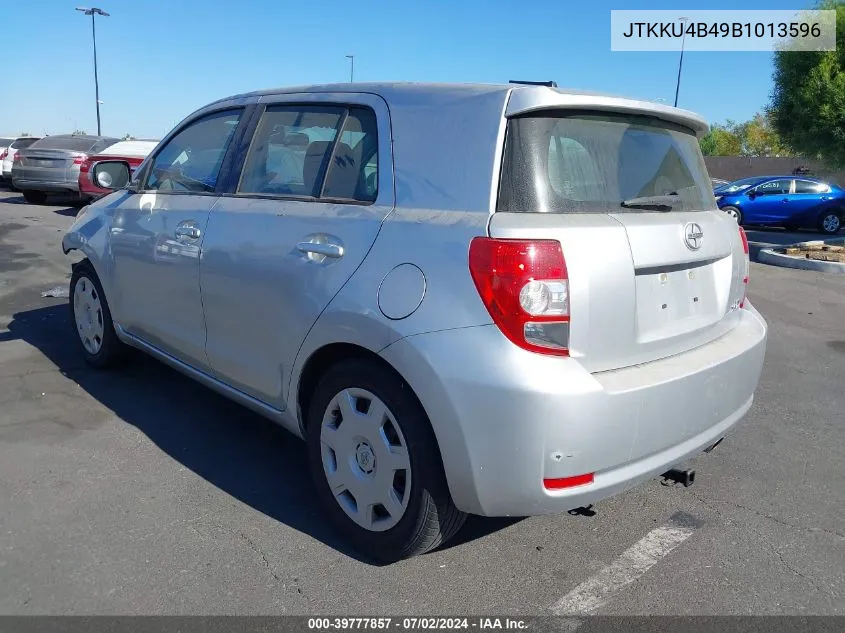 2011 Scion Xd VIN: JTKKU4B49B1013596 Lot: 39777857