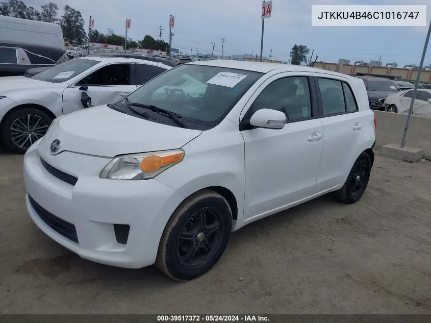 JTKKU4B46C1016747 2012 Scion Xd