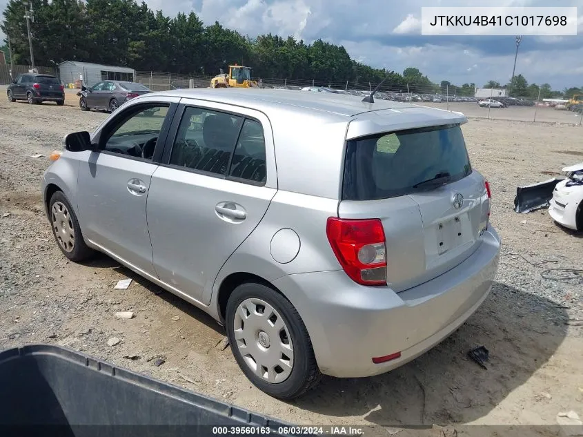 JTKKU4B41C1017698 2012 Toyota Scion Xd