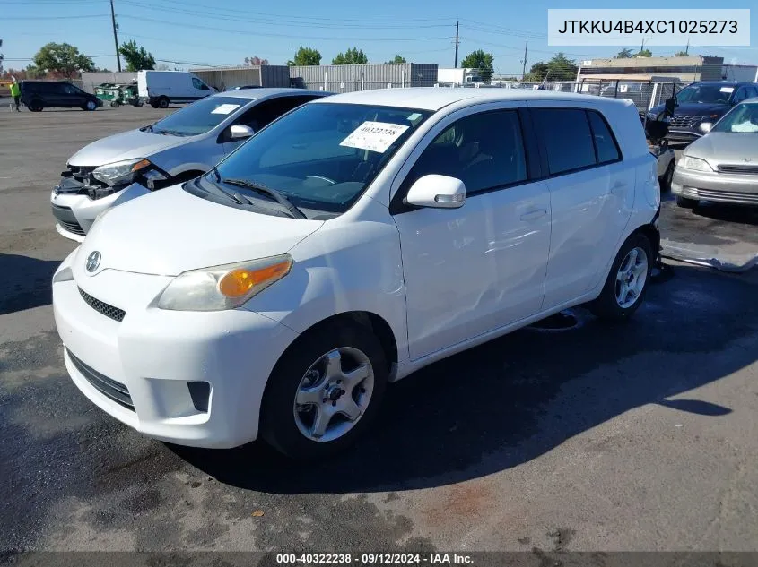 JTKKU4B4XC1025273 2012 Scion Xd