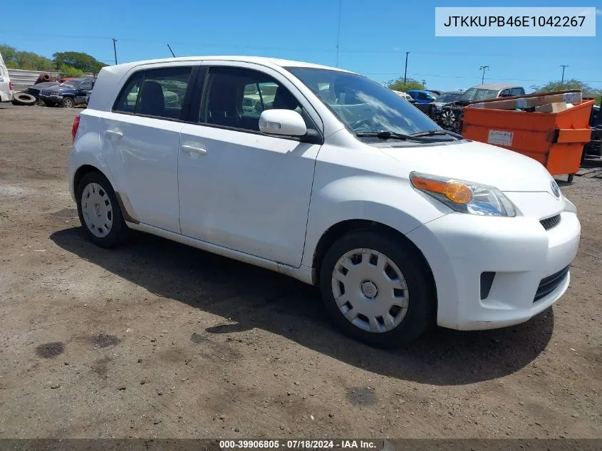 2014 Scion Xd VIN: JTKKUPB46E1042267 Lot: 39906805