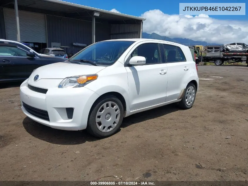 2014 Scion Xd VIN: JTKKUPB46E1042267 Lot: 39906805