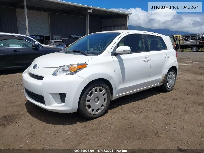 2014 Scion Xd VIN: JTKKUPB46E1042267 Lot: 39906805