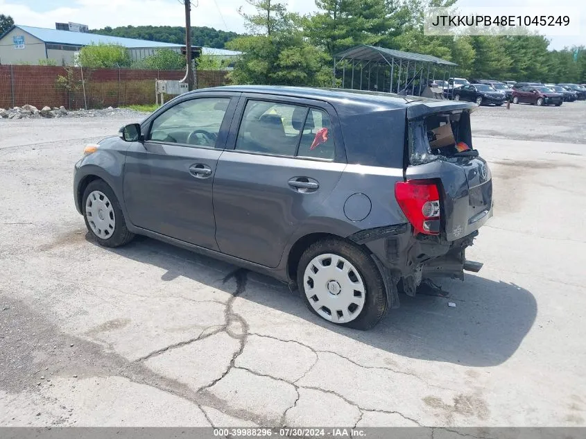 2014 Scion Xd VIN: JTKKUPB48E1045249 Lot: 39988296