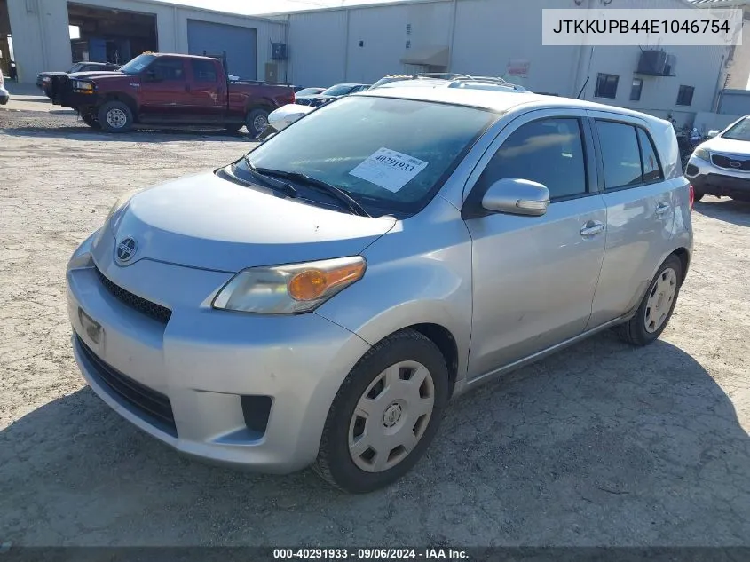 2014 Scion Xd VIN: JTKKUPB44E1046754 Lot: 40291933