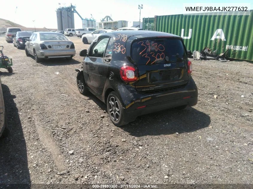 WMEFJ9BA4JK277632 2018 Smart Fortwo Electric Drive Passion/Prime/Pure