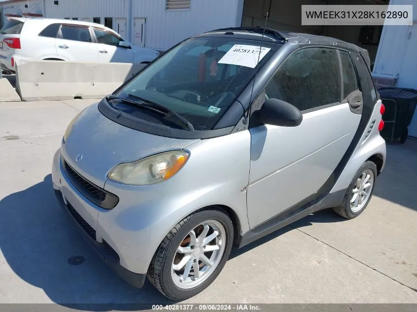 WMEEK31X28K162890 2008 Smart Fortwo Passion