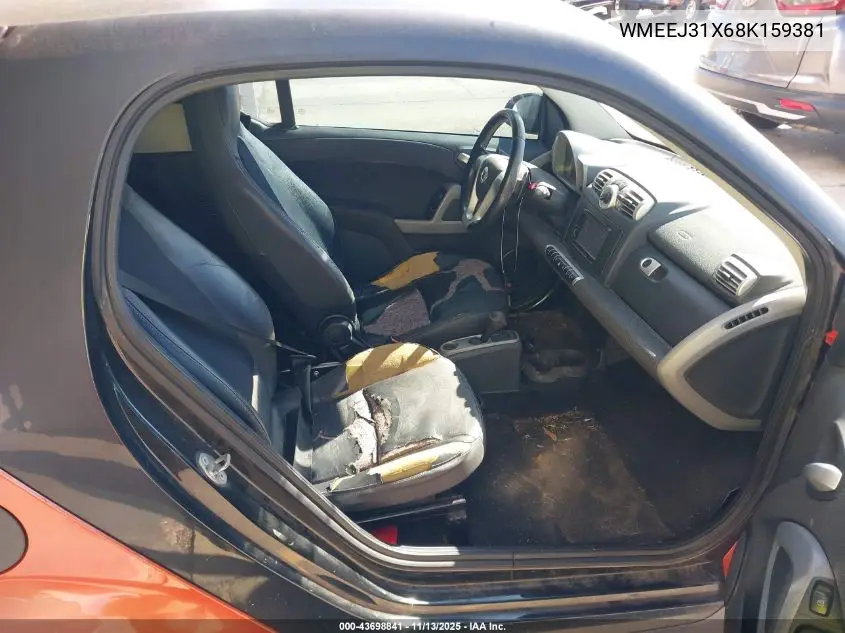 WMEEJ31X68K159381 2008 Smart Fortwo Passion/Pure
