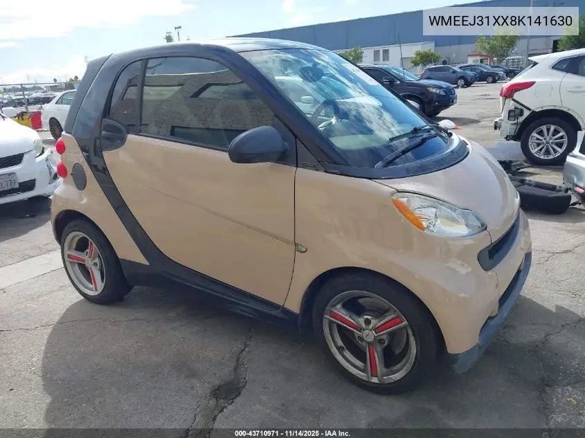 WMEEJ31XX8K141630 2008 Smart Fortwo Passion/Pure