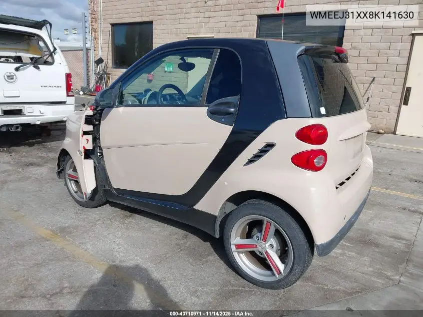 WMEEJ31XX8K141630 2008 Smart Fortwo Passion/Pure