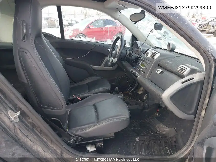 WMEEJ31X79K299800 2009 Smart Fortwo Pure/Passion