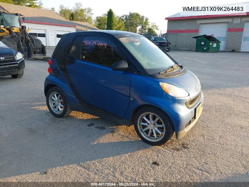 WMEEJ31X09K264483 2009 Smart Fortwo Brabus/Passion/Pure