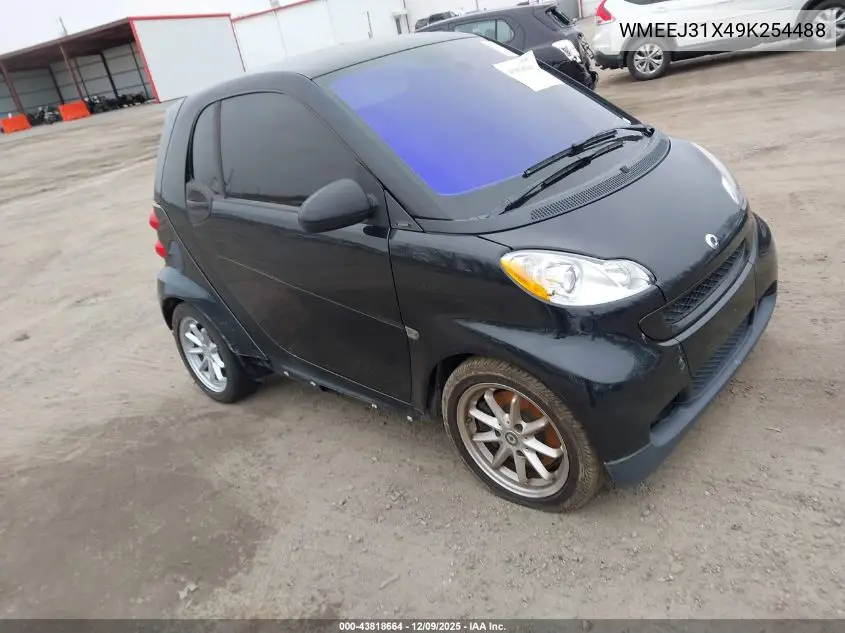 WMEEJ31X49K254488 2009 Smart Fortwo Brabus/Passion/Pure