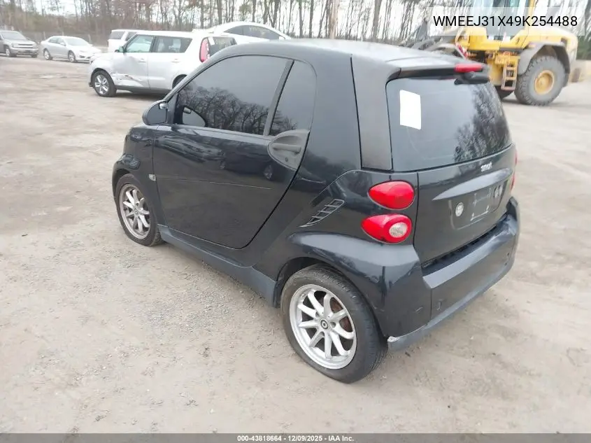 WMEEJ31X49K254488 2009 Smart Fortwo Brabus/Passion/Pure