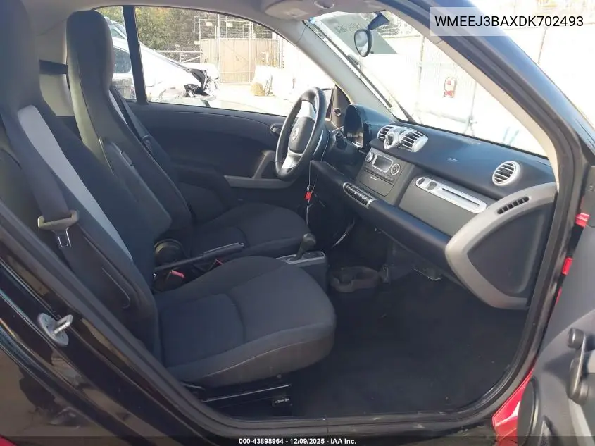 WMEEJ3BAXDK702493 2013 Smart Fortwo Pure