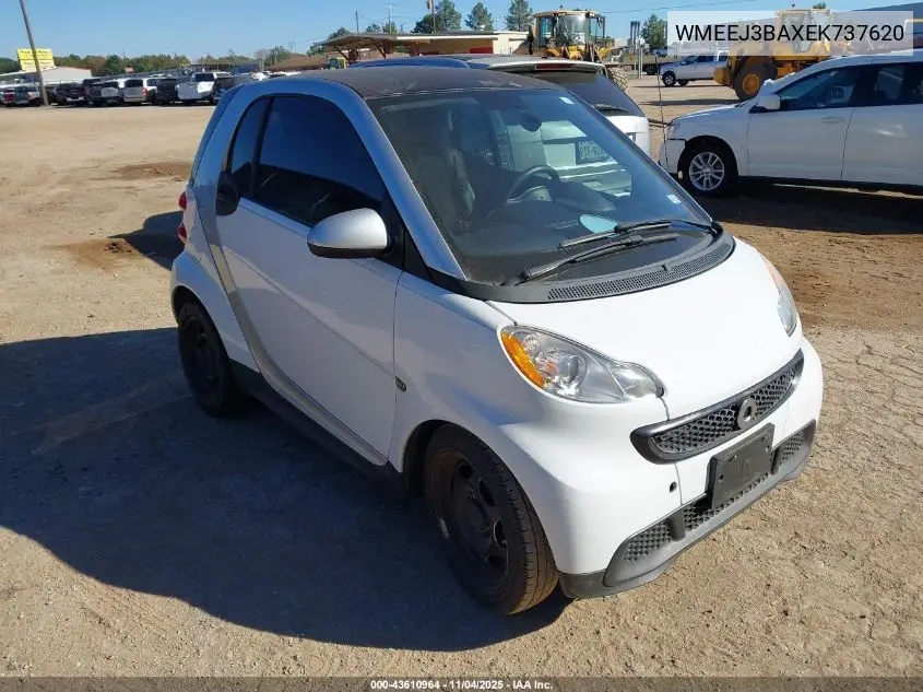 WMEEJ3BAXEK737620 2014 Smart Fortwo Pure