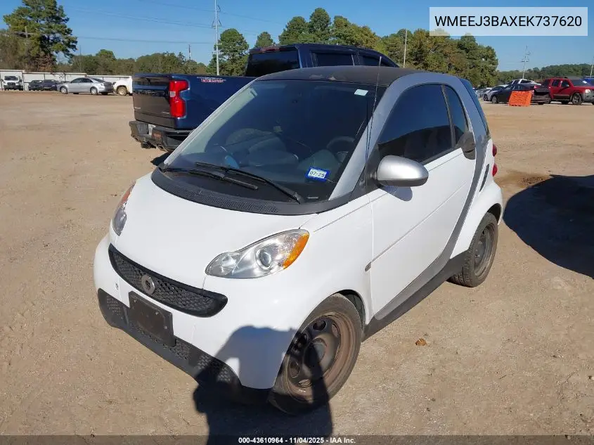 WMEEJ3BAXEK737620 2014 Smart Fortwo Pure