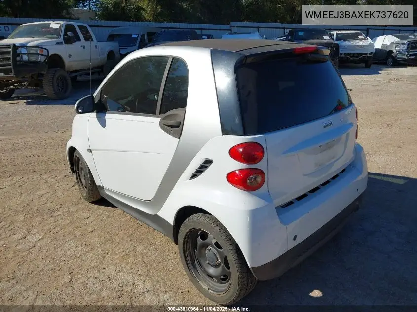 WMEEJ3BAXEK737620 2014 Smart Fortwo Pure