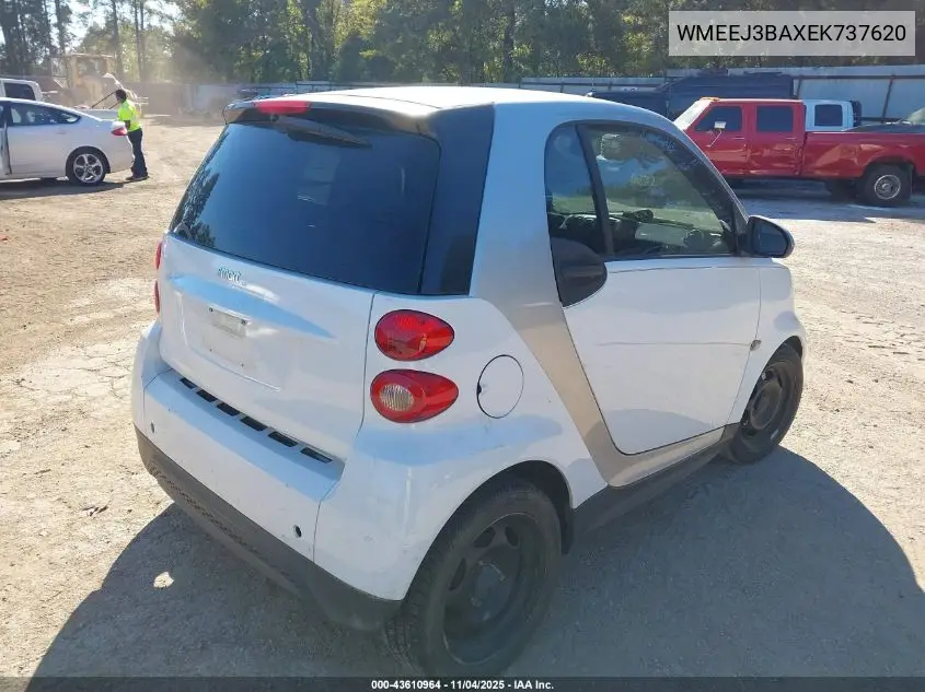 WMEEJ3BAXEK737620 2014 Smart Fortwo Pure