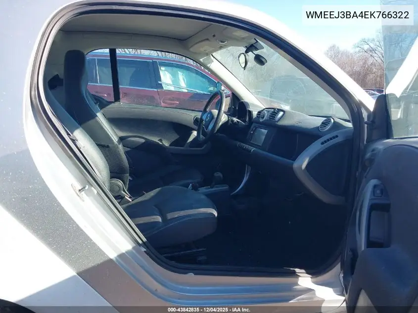 WMEEJ3BA4EK766322 2014 Smart Fortwo Pure