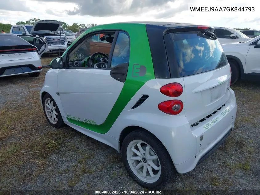 WMEEJ9AA7GK844793 2016 Smart Fortwo