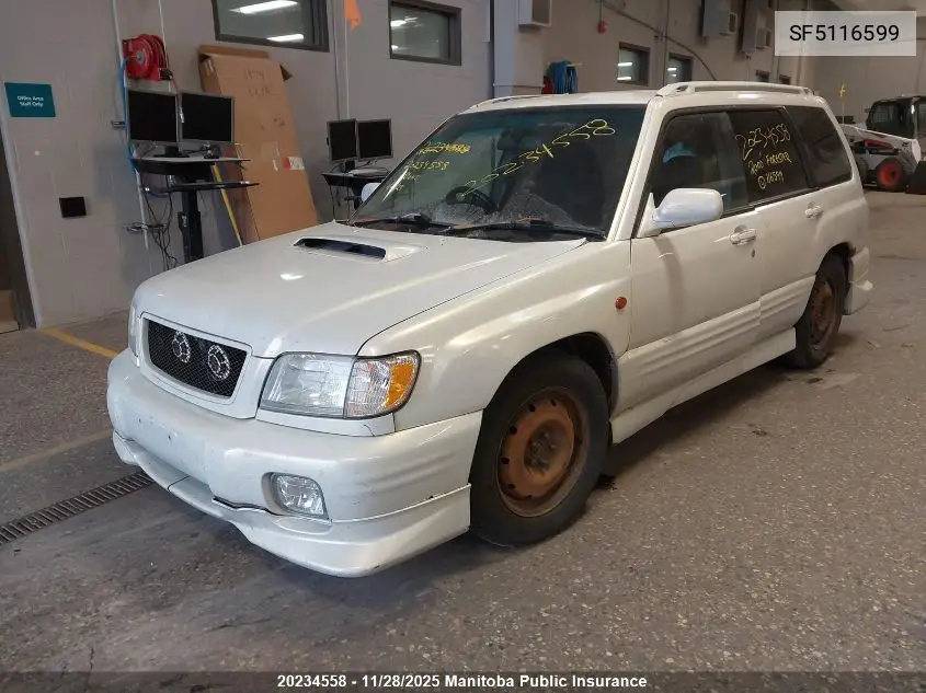 SF5116599 2000 Subaru Forester S/Tb
