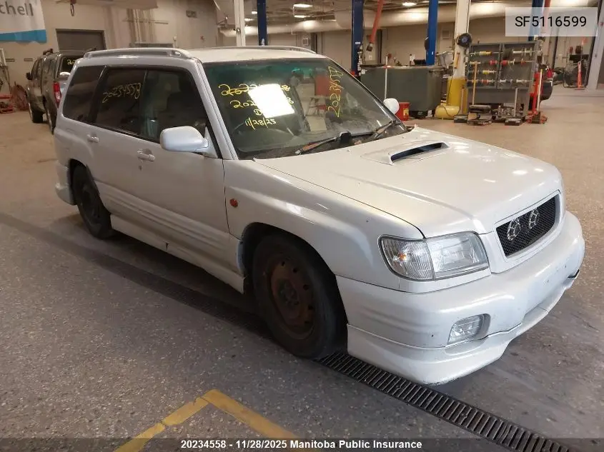 SF5116599 2000 Subaru Forester S/Tb