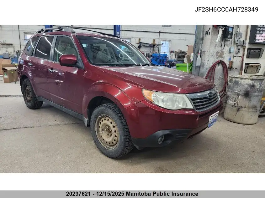 JF2SH6CC0AH728349 2010 Subaru Forester 2.5 X Touring