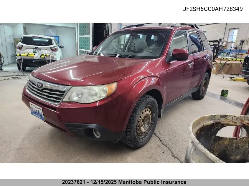 JF2SH6CC0AH728349 2010 Subaru Forester 2.5 X Touring
