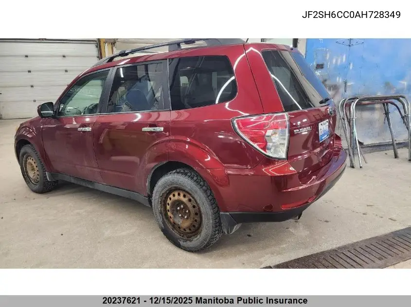 JF2SH6CC0AH728349 2010 Subaru Forester 2.5 X Touring