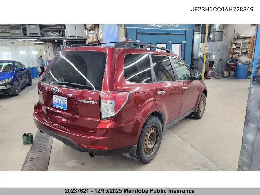 JF2SH6CC0AH728349 2010 Subaru Forester 2.5 X Touring