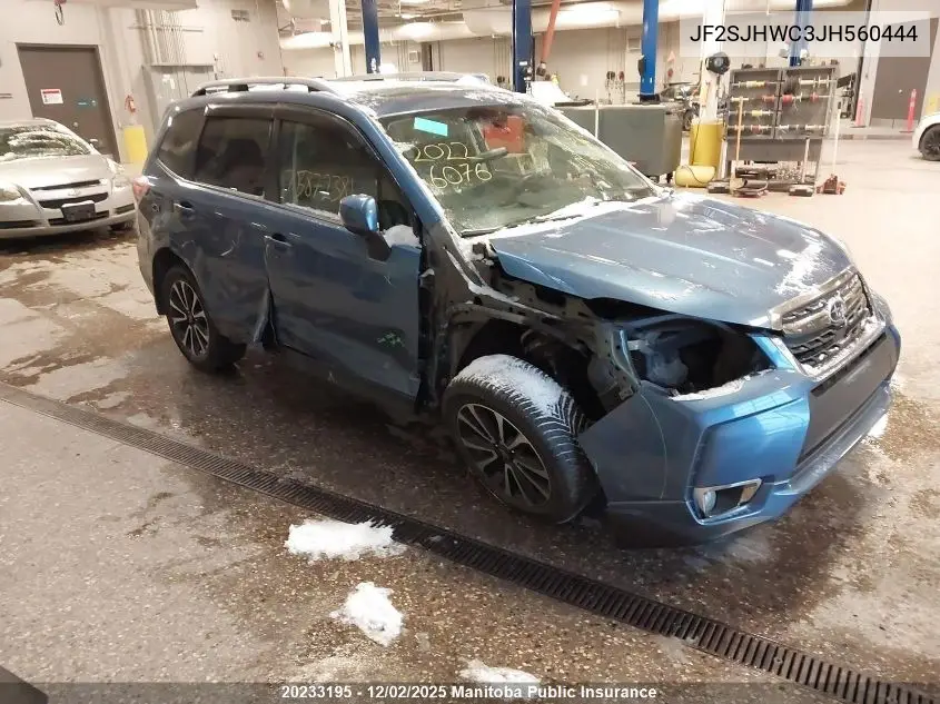 JF2SJHWC3JH560444 2018 Subaru Forester 2.0Xt Limited