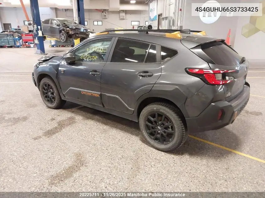 4S4GUHU66S3733425 2025 Subaru Crosstrek Wilderness