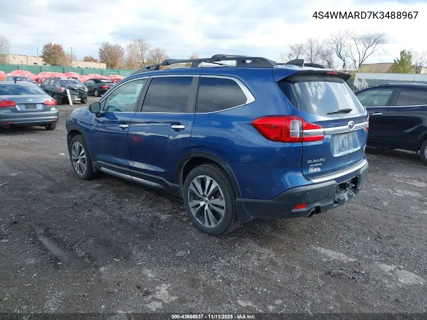 4S4WMARD7K3488967 2019 Subaru Ascent Touring