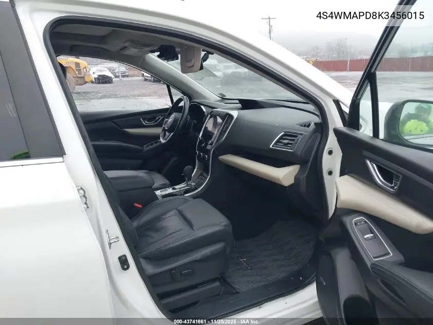 4S4WMAPD8K3456015 2019 Subaru Ascent Limited