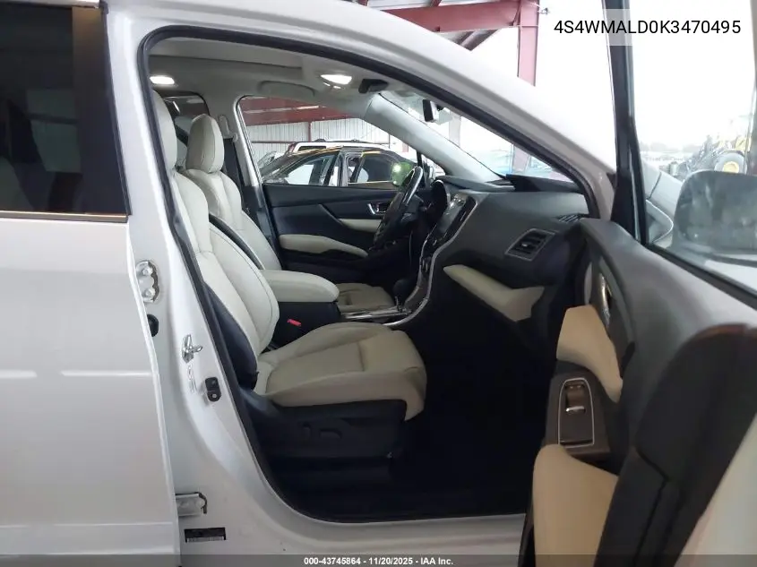 4S4WMALD0K3470495 2019 Subaru Ascent Limited