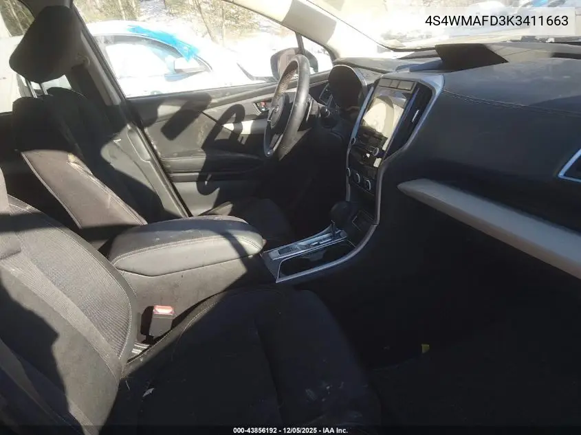 4S4WMAFD3K3411663 2019 Subaru Ascent Premium